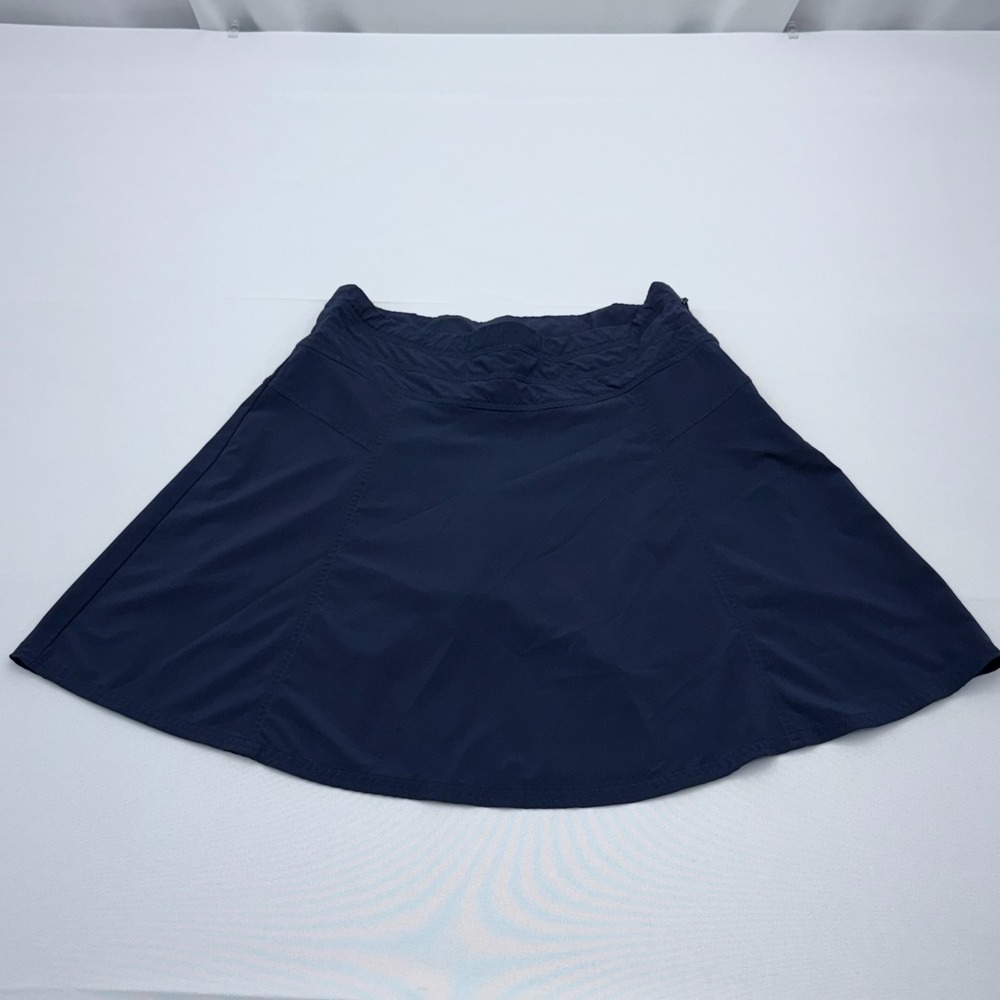 Athleta All Day Skort A-Line Skirt Womens 2 Golf Tennis Pickleball Stretch Zip